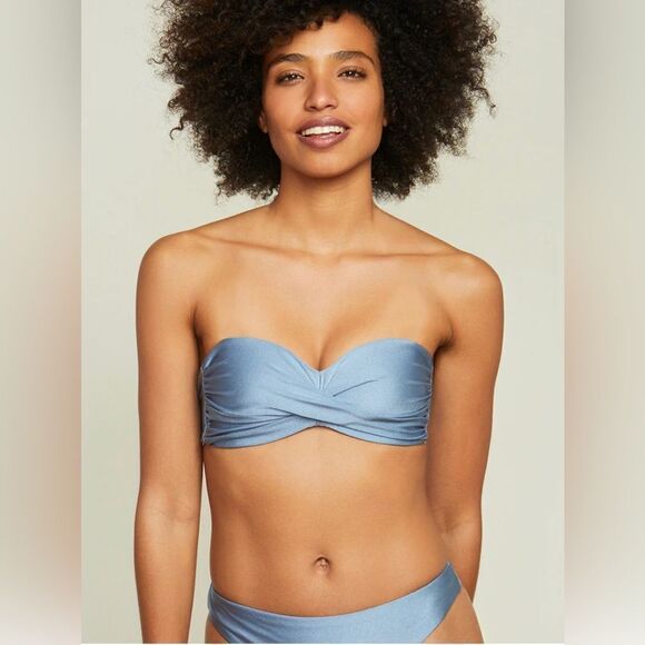 Veronica Beard Lina Twist Bandeau Top - Picture 1 of 5